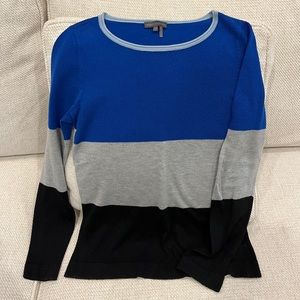 GUC Vince Camuto Colorblock Sweater, Size XS